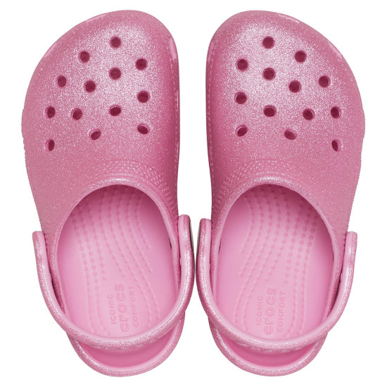 Crocs Toddler Classic Glitter Clog